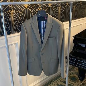 ASOS men’s green blazer with floral lining